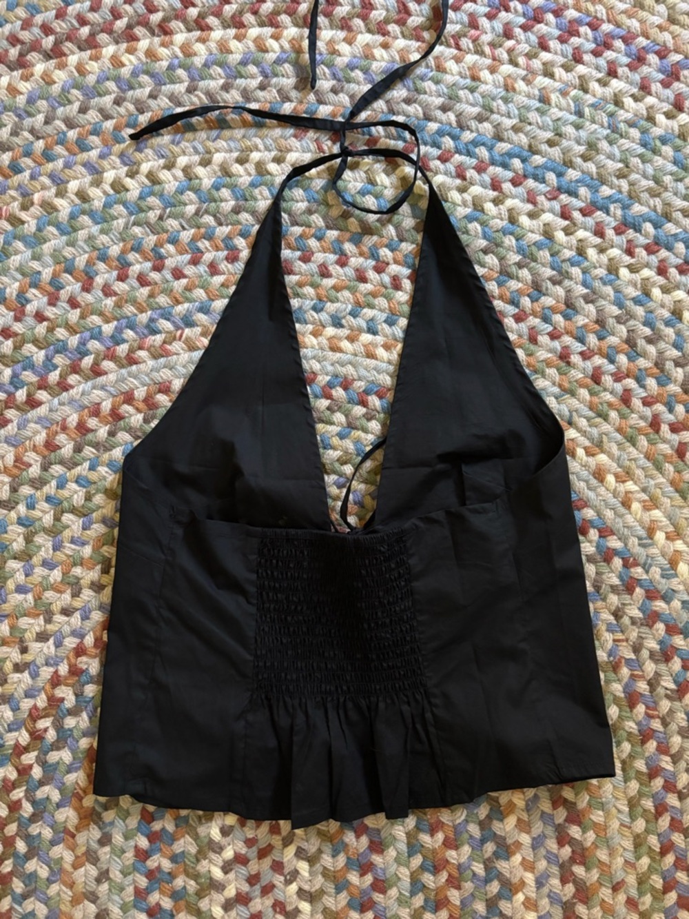 NWOT Deiji Studios Open halter top (black) - Picture 4 of 5